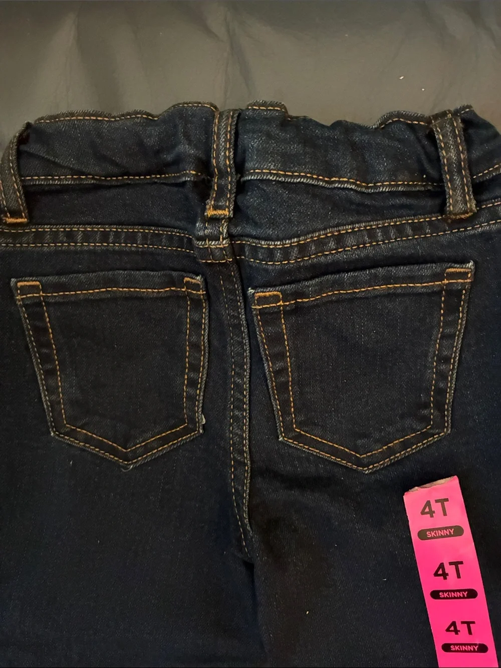 NWOT The Children's Place Girl’s Dark Blue Super Skinny Jeans